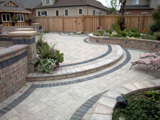 interlocking natural stone retaining wall material