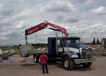 delivery of natural stone