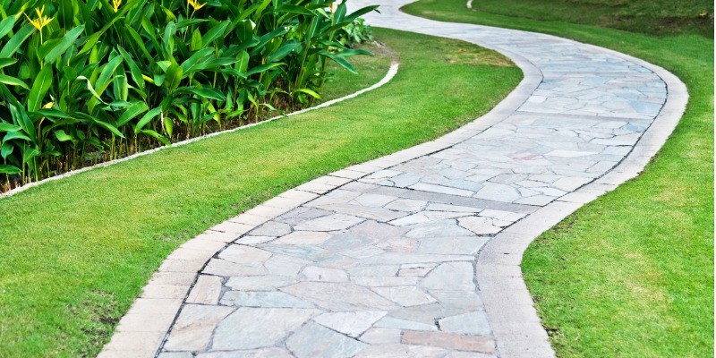 flagstone pathway