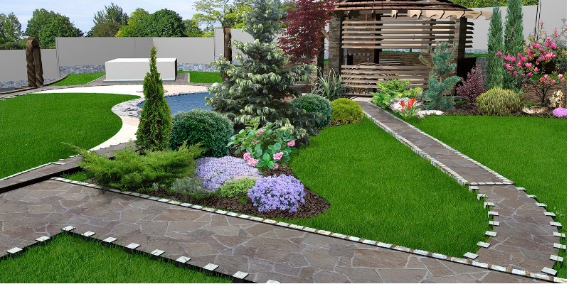 Cool Flagstone walkway