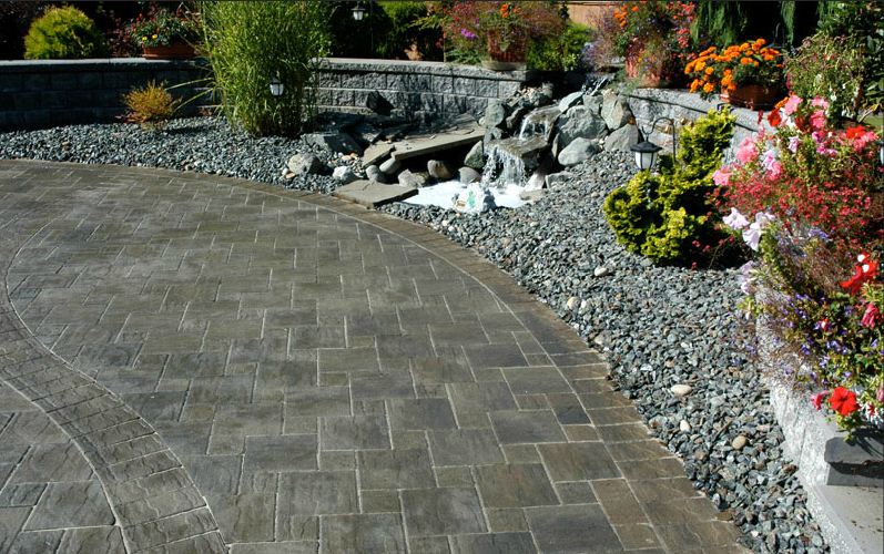 Interlocking Concrete Pavers