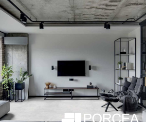 Porcea Stone in Aura White