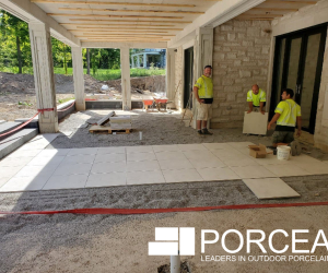 Porcea Stone in Aura White