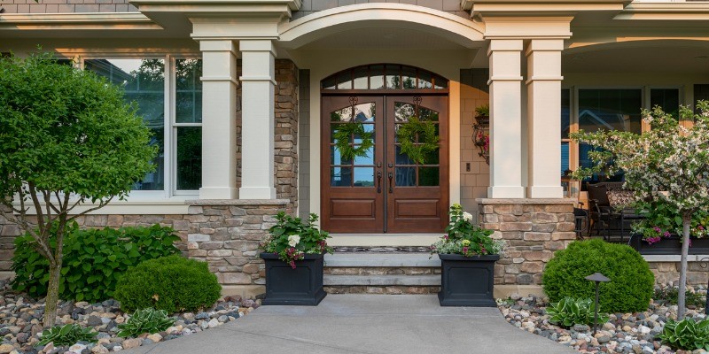 Front Yard Rock Garden