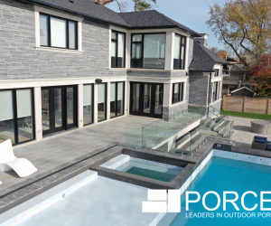 Porcea Stone in Porcea Greige - SIlver Antique