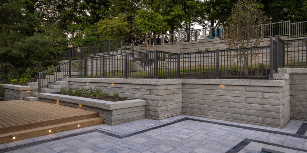 Large Retaining Wall -